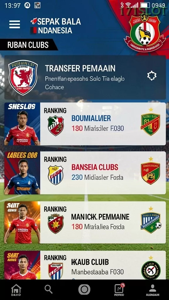 Cuplikan layar HAJITOTO — menu navigasi
