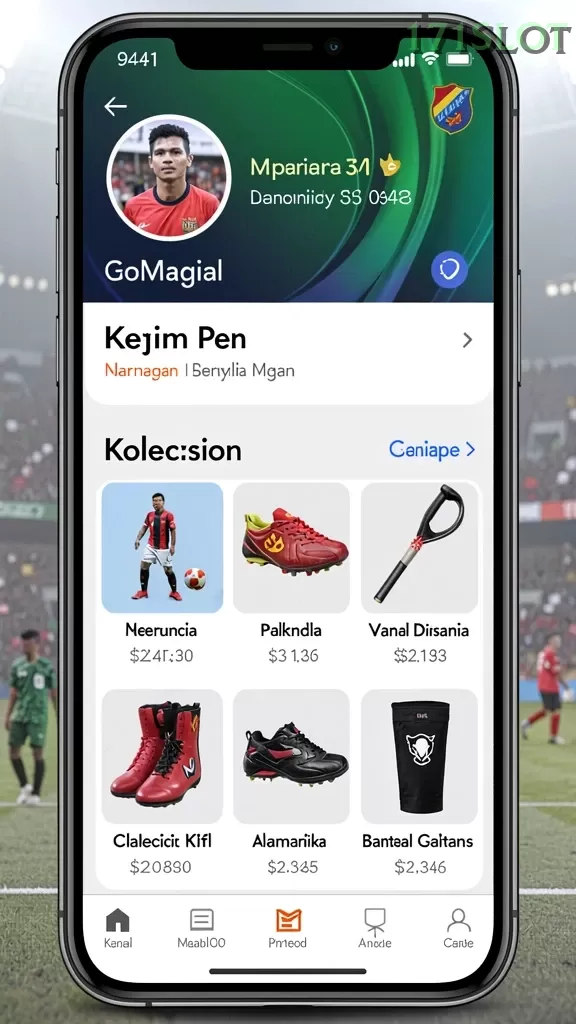Cuplikan layar MVP789 — halaman utama